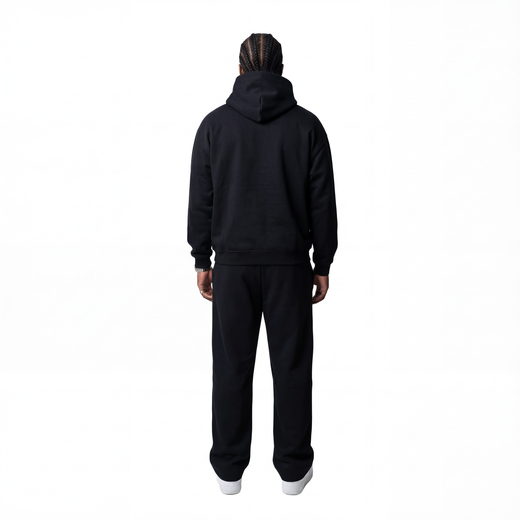 "BASIC" BOXED HOODIE